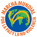 Logo Marcha Mundial por la Paz y No Violencia