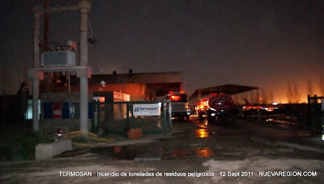 TERMOSAN: El incendio fue por una torpeza