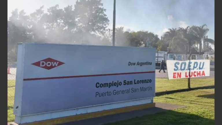 Efecto Milei: Dow confirmó que cerrará su planta en Puerto General San Martín: 120 trabajadores y su familias «Afuera!»