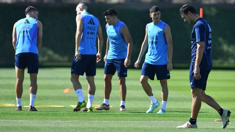 Los cambios que analiza Scaloni para enfrentar a México Los cambios que analiza Scaloni para enfrentar a México