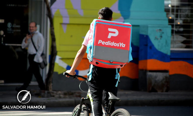 Cadetes de Pedidos Ya realizaron un paro por reclamos salariales Cadetes de Pedidos Ya realizaron un paro por reclamos salariales