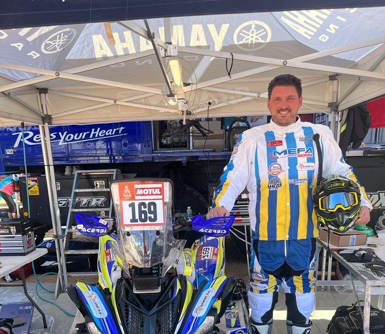 Sanlorencino presente en el Dakar que se realiza en Arabia Saudita Sanlorencino presente en el Dakar que se realiza en Arabia Saudita