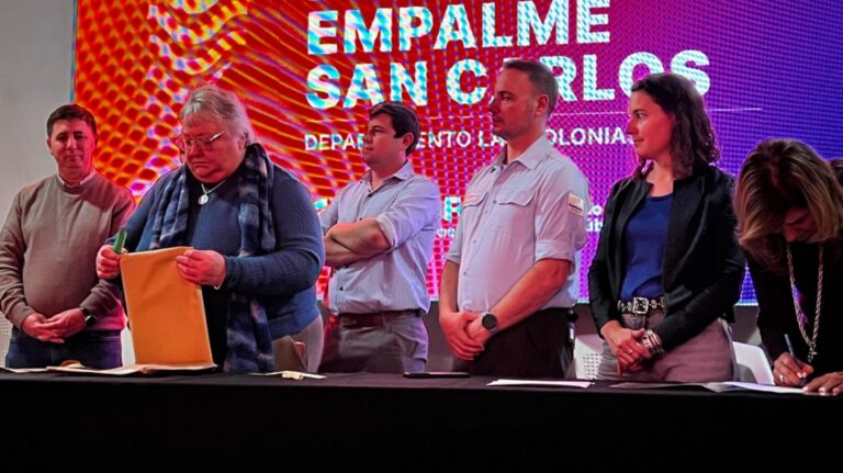 La Provincia realizará la nueva red de agua potable en Empalme San Carlos