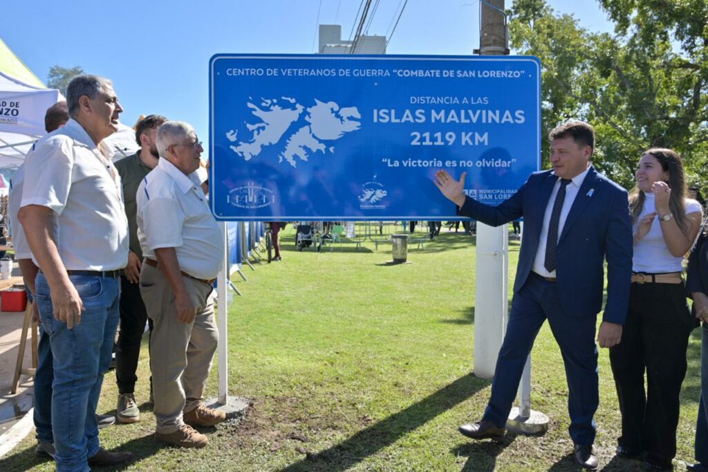 San Lorenzo no olvida: se desarrolló en el Campo de la Gloria un emotivo acto en homenaje a los héroes de Malvinas
