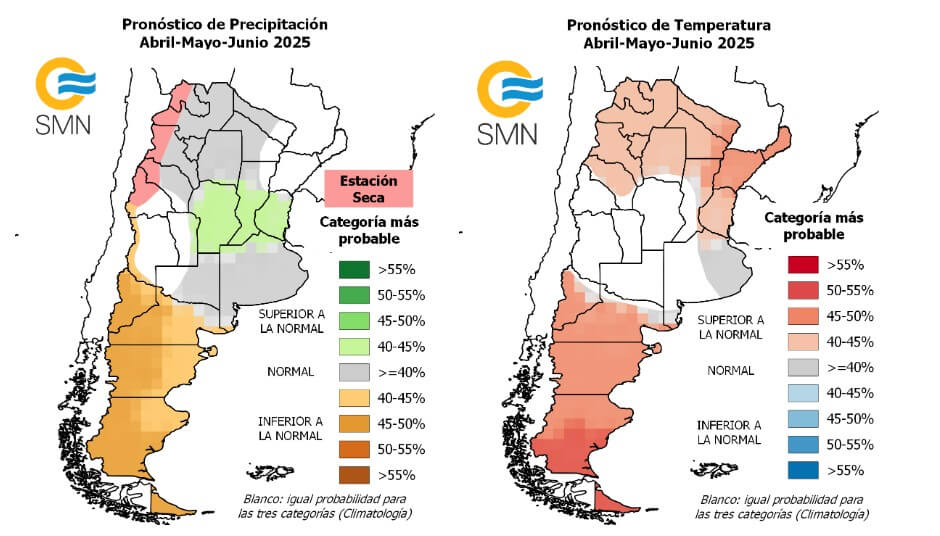 Para que lo aproveche el trigo: el otoño tendrá lluvias normales o superiores al promedio