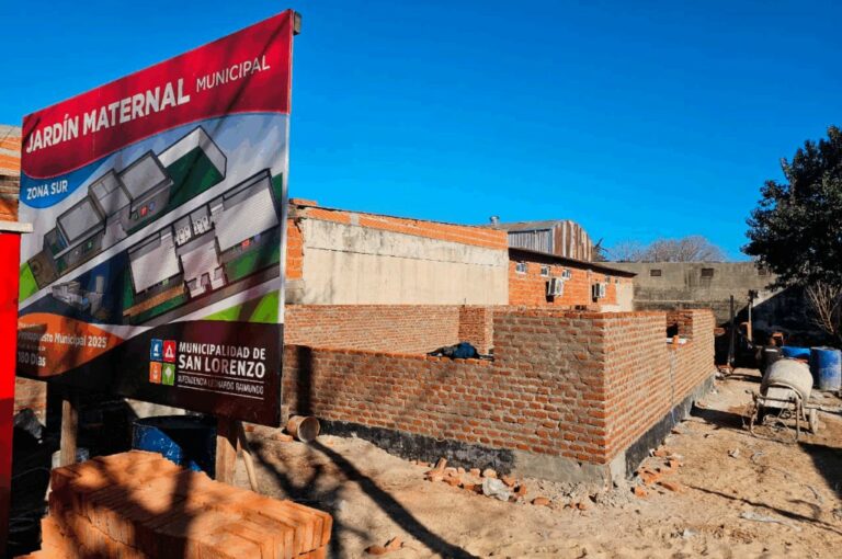 Está en plena construcción el jardín maternal para la zona sur Está en plena construcción el jardín maternal para la zona sur