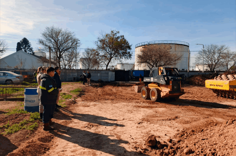 Prefectura construye en San Lorenzo una estación de Salvamento, Incendio y Protección Ambiental Prefectura construye en San Lorenzo una estación de Salvamento, Incendio y Protección Ambiental